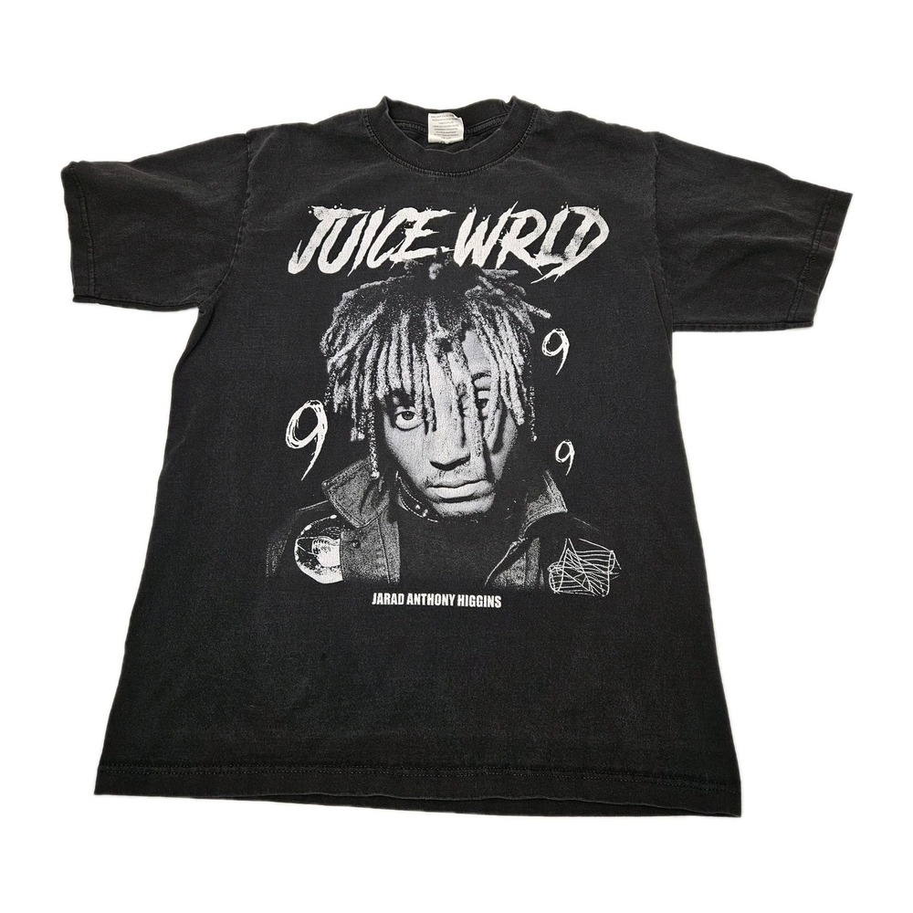 Shaka Wear Tee Shirt Mens L Black Juice Wrld 999 Super Max Heavyweight USA